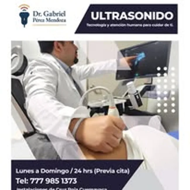 Ultrasonido diagnóstico Dr. Gabriel Pérez Mendoza